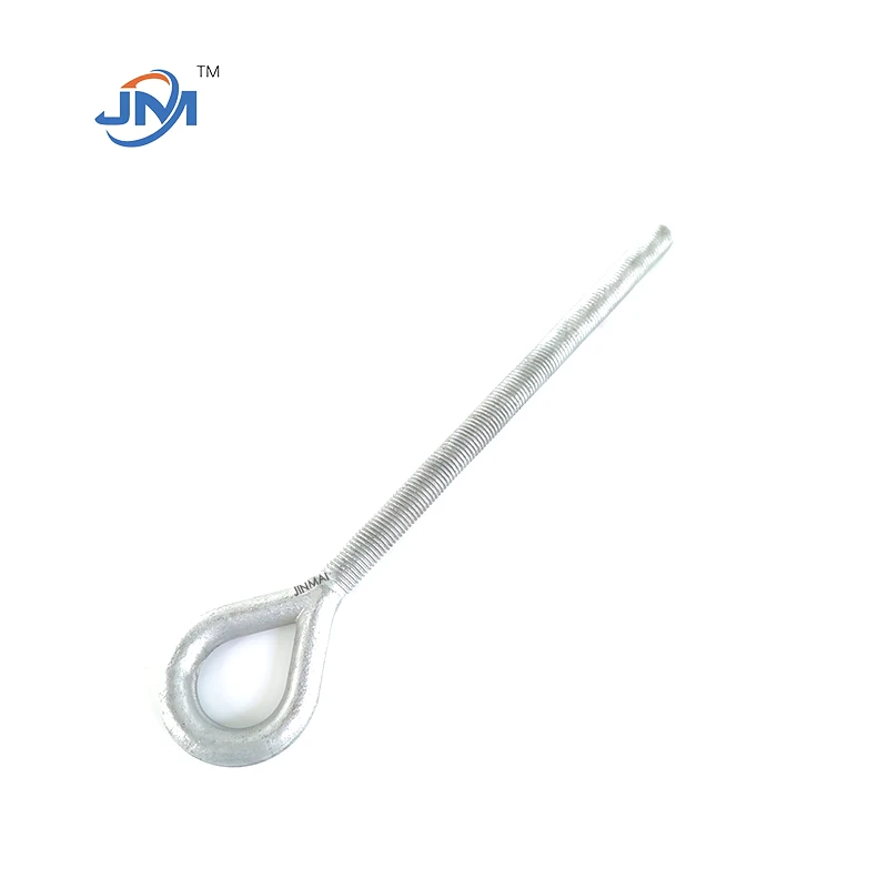 Forged Hot-dip Galvanizing Oval Eye Bolt